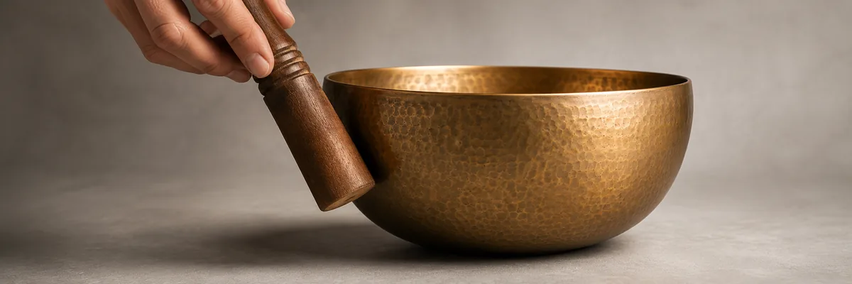 Handmade Hammered Singing Bowl thumbnail 2